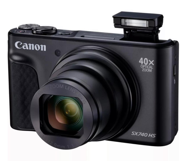 Canon PowerShot SX740 Lite czarny - 1301122 - zdjęcie 5